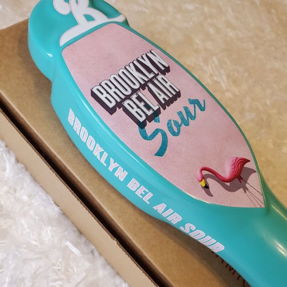 Brooklyn Bel Air Sour Teal Flat Face Tap Handle - Picture 6 of 7